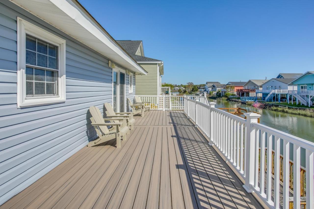 Waterfront North Myrtle Beach Home With Pool And Deck Экстерьер фото