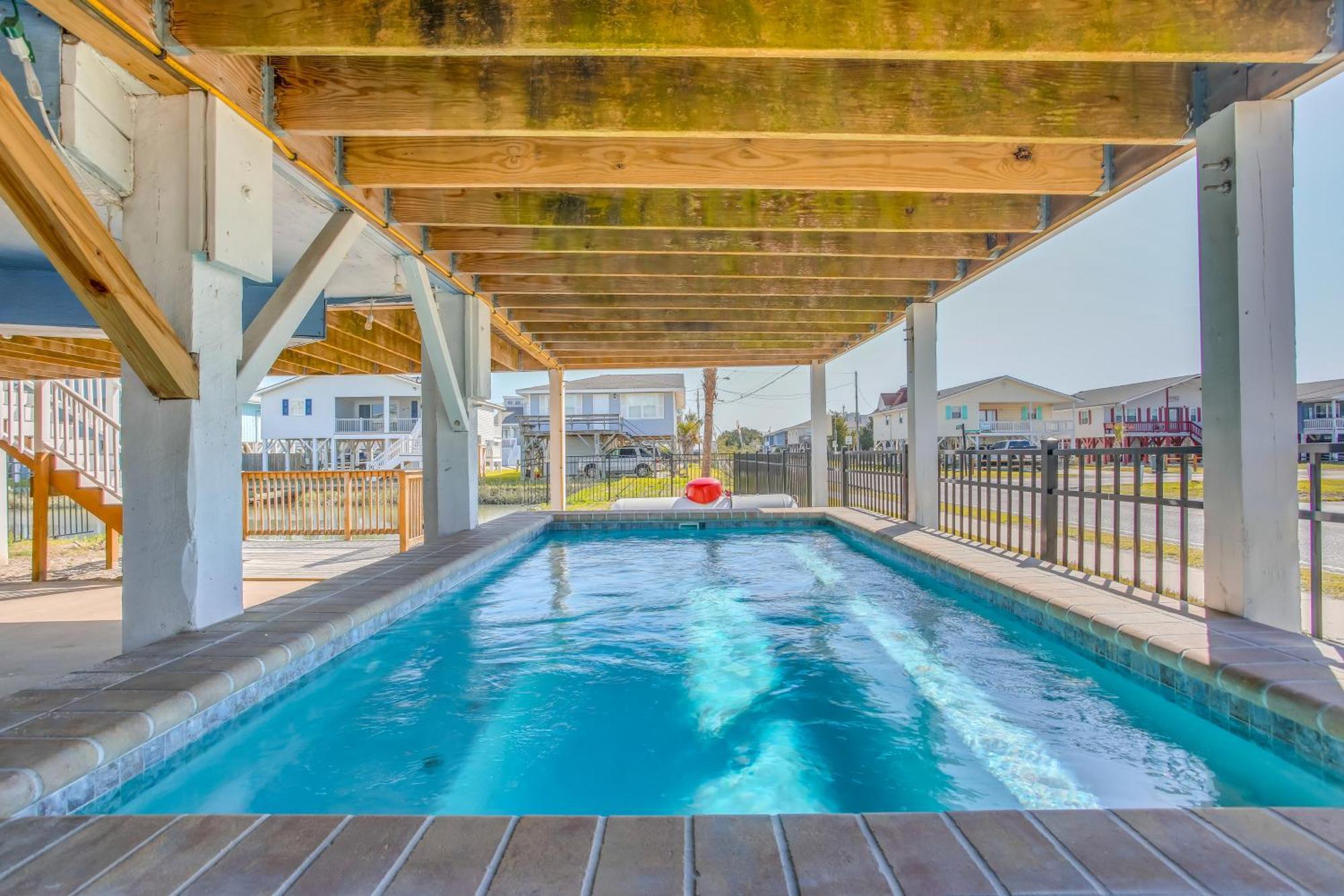 Waterfront North Myrtle Beach Home With Pool And Deck Экстерьер фото
