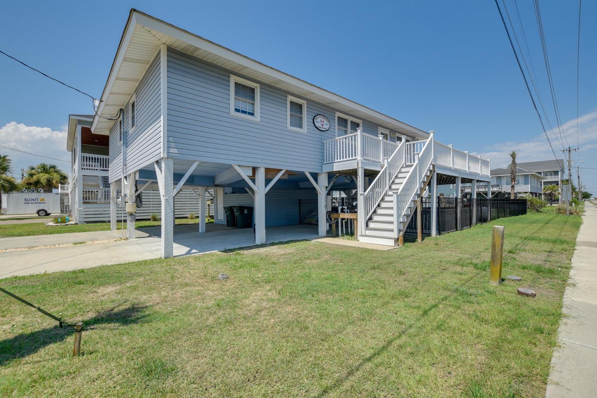 Waterfront North Myrtle Beach Home With Pool And Deck Экстерьер фото