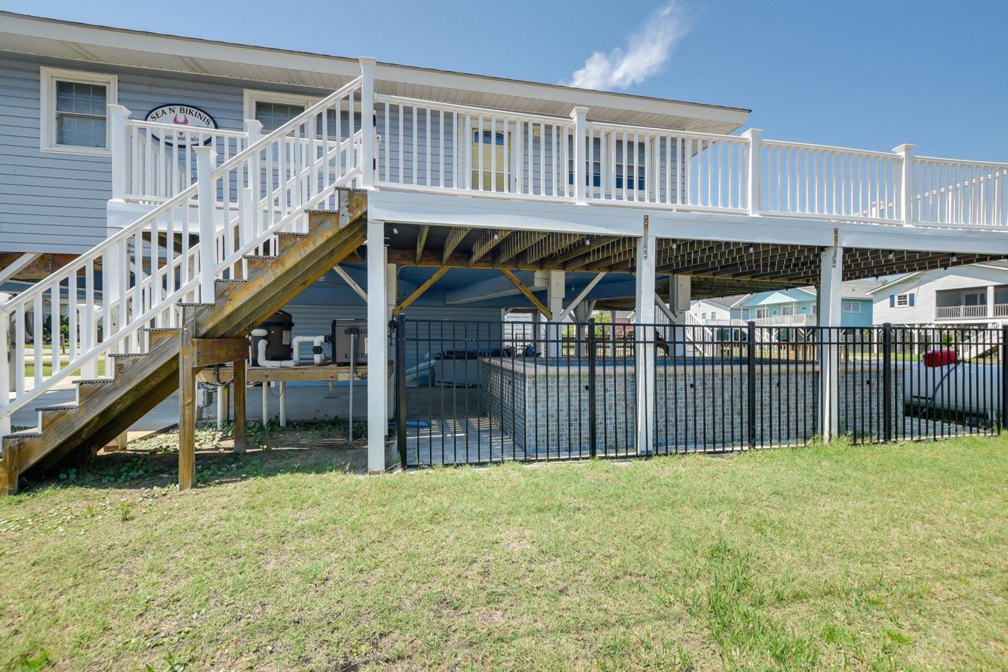 Waterfront North Myrtle Beach Home With Pool And Deck Экстерьер фото